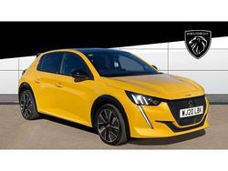 Yellow Used 2020 Peugeot 208 GT-line Hatchback | £14,652 (Fair price)