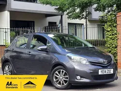 Grey Used 2014 Toyota Yaris Hatchback | £4,795 (Good price)