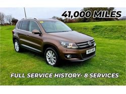 Brown Used 2013 VW Tiguan SE SUV | £9,595 (Fair price)