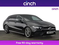 Black Used 2022 Mercedes CLA200 AMG line Estate | £20,299 (Fair price)