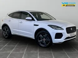 White Used 2020 Jaguar E-Pace Chequered Flag SUV | £19,995 (Good price)