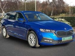 Race blue metallic Used 2023 Skoda Octavia SE L Estate | £22,000 (Expensive)