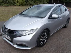 Silver Used 2013 Honda Civic EX Hatchback | £3,490 (Fair price)