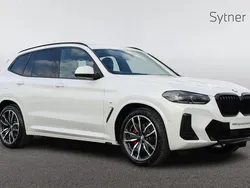 White Used 2024 BMW X3 M Sport SUV | £45,750 (A bit pricey)