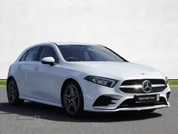 White Used 2019 Mercedes A220 AMG Line Premium Hatchback | £19,495 (Fair price)