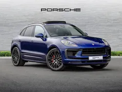 Gentian blue metallic New 2024 Porsche Macan S SUV | £74,990
