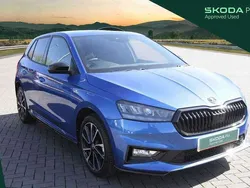 Blue Used 2024 Skoda Fabia Monte Carlo Hatchback | £19,858 (Expensive)