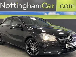 Black Used 2018 Mercedes A180 AMG line Hatchback | £14,995 (Fair price)