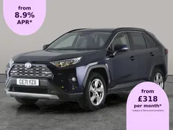 Blue Used 2021 Toyota RAV4 Hybrid Design SUV | £21,578 (Super price)