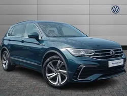 Blue Used 2023 VW Tiguan R-line Edition SUV | £24,999 (Good price)