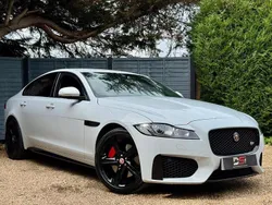 White Used 2016 Jaguar XF S Sedan | £15,490