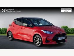 Orange Used 2020 Toyota Yaris Hybrid Edition Hatchback | £15,172 (A bit pricey)