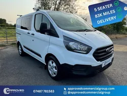 White Used 2018 Ford Transit Custom | £8,495 (Good price)