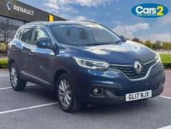 Blue Used 2017 Renault Kadjar Dynamique SUV | £9,995 (Fair price)