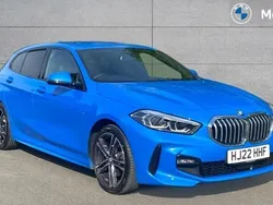 Misano blue metallic Used 2022 BMW 118 M Sport Hatchback | £19,149 (Fair price)