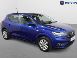 Blue Used 2022 Dacia Sandero Comfort Hatchback | £9,999 (Fair price)