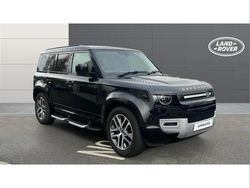 Black Used 2022 Land Rover Defender SUV | £57,693 (Expensive)
