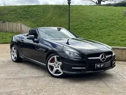 Black Used 2011 Mercedes SLK200 AMG Cabriolet | £8,495 (A bit pricey)