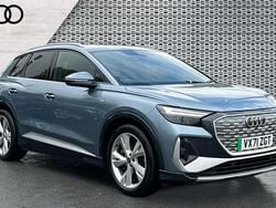 Blue Used 2021 Audi Q4 e-tron S-Line SUV | £19,545