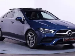 Blue Used 2021 Mercedes CLA250 AMG Line Premium Plus Sedan | £26,850 (Fair price)