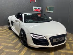 White Used 2013 Audi R8 Spyder Comfort Cabriolet | £54,990 (Expensive)