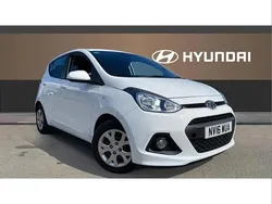 White Used 2016 Hyundai i10 SE Hatchback | £5,529 (Fair price)