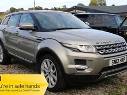 Gold Used 2012 Land Rover Range Rover evoque Prestige Estate | £6,950 (Fair price)
