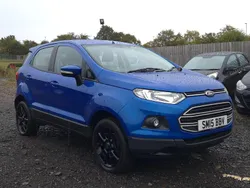 Blue Used 2015 Ford Ecosport Zetec SUV | £4,495 (Good price)