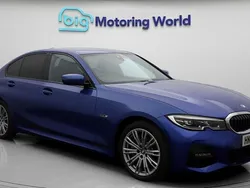Blue Used 2022 BMW 330e M Sport Sedan | £22,800 (Fair price)