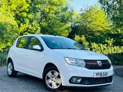 White Used 2018 Dacia Sandero Lauréate Hatchback | £2,290