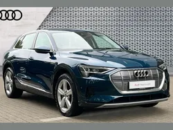 Blue Used 2021 Audi e-tron Advanced SUV | £17,679 (Fair price)