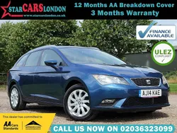 Blue Used 2014 Seat Leon SE Estate | £7,100 (Fair price)