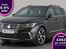 Black Used 2023 VW Tiguan R-line SUV | £29,135 (Fair price)