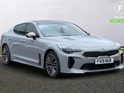 Grey Used 2019 Kia Stinger GT-Line S Hatchback | £20,499 (Fair price)