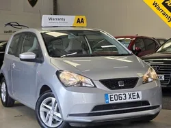 Silver Used 2013 Seat Mii SE Hatchback | £6,995 (Fair price)
