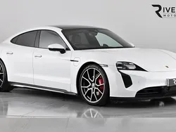 Carrera white Used 2022 Porsche Taycan Performance Package Sedan | £54,995 (A bit pricey)