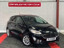 Black Used 2019 Ford Fiesta Titanium Hatchback | £7,795 (Good price)