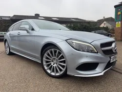 Silver Used 2014 Mercedes CLS220 Shooting Brake AMG line Estate | £12,495