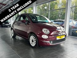 Red Used 2019 Fiat 500 Lounge Hatchback | £8,495 (Fair price)
