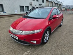 Red Used 2008 Honda Civic ES Hatchback | £2,990 (Good price)