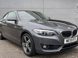 Grey Used 2019 BMW 218 Sport Line Coupe | £13,990 (Good price)