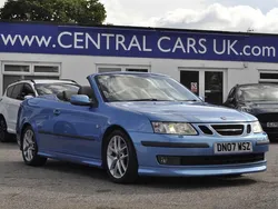 Blue Used 2007 Saab 9-3 Cabriolet Aero Cabriolet | £3,495