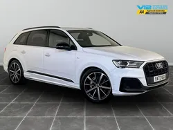 White Used 2023 Audi Q7 Black Edition SUV | £41,995 (Super price)