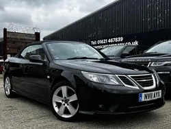 Black Used 2011 Saab 9-3 Cabriolet Linear Cabriolet | £4,800 (Fair price)