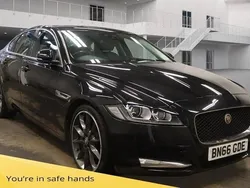 Black Used 2016 Jaguar XF Prestige Sedan | £11,500 (Fair price)