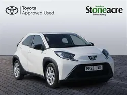 White Used 2023 Toyota Aygo PURE Hatchback | £13,000 (Fair price)