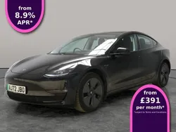 Black Used 2022 Tesla Model 3 Long Range Sedan | £24,304 (Fair price)