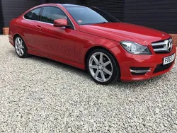 Red Used 2014 Mercedes C220 Sport Edition Coupe | £5,795 (Super price)
