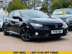 Black Used 2018 Honda Civic Sport Hatchback | £9,200 (Good price)