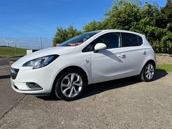 White Used 2017 Vauxhall Corsa SRi Hatchback | £6,795 (A bit pricey)